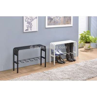 Home Storage Metal Stool Bench Shoe Rack