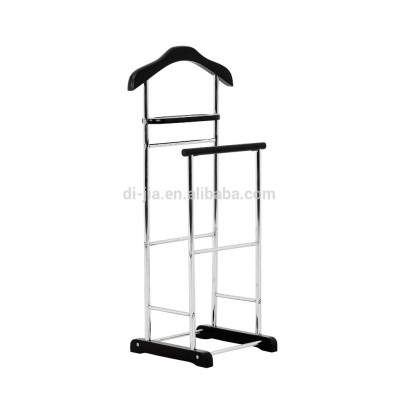 wooden & metal suit stand